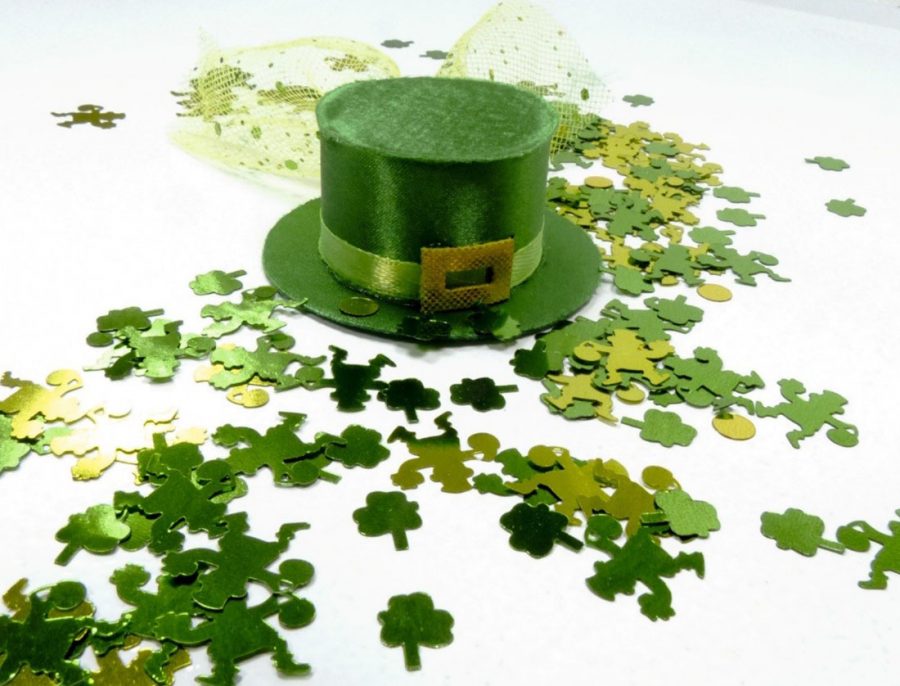 Some St. Patrick's Day decorations.