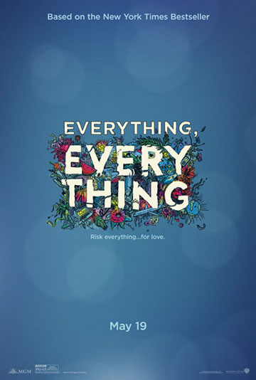 The poster for the new movie Everything, Everything