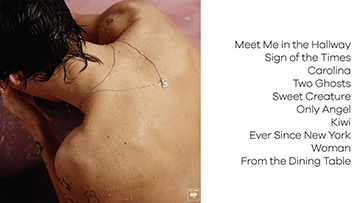 The cover of his new album.
Credit: harrystyles.com