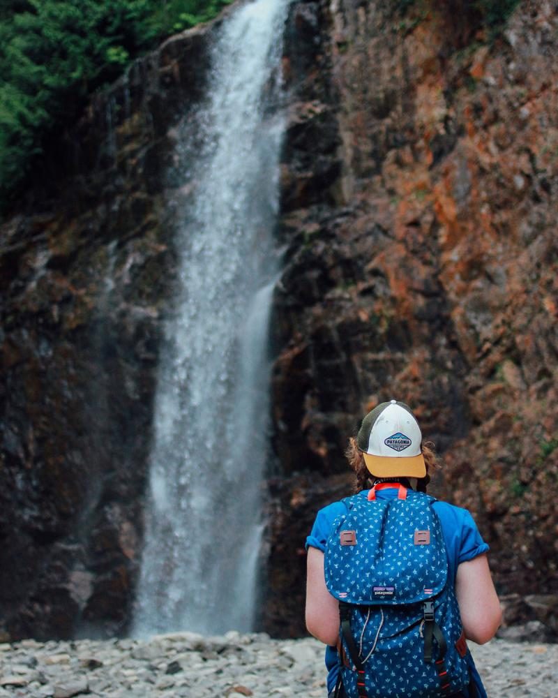 Emily+Nina+at+a+waterfall.