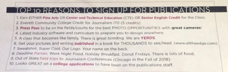 Top 10 Reasons to Sign Up For Publications.