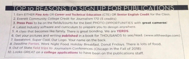 Top 10 Reasons to Sign Up For Publications.