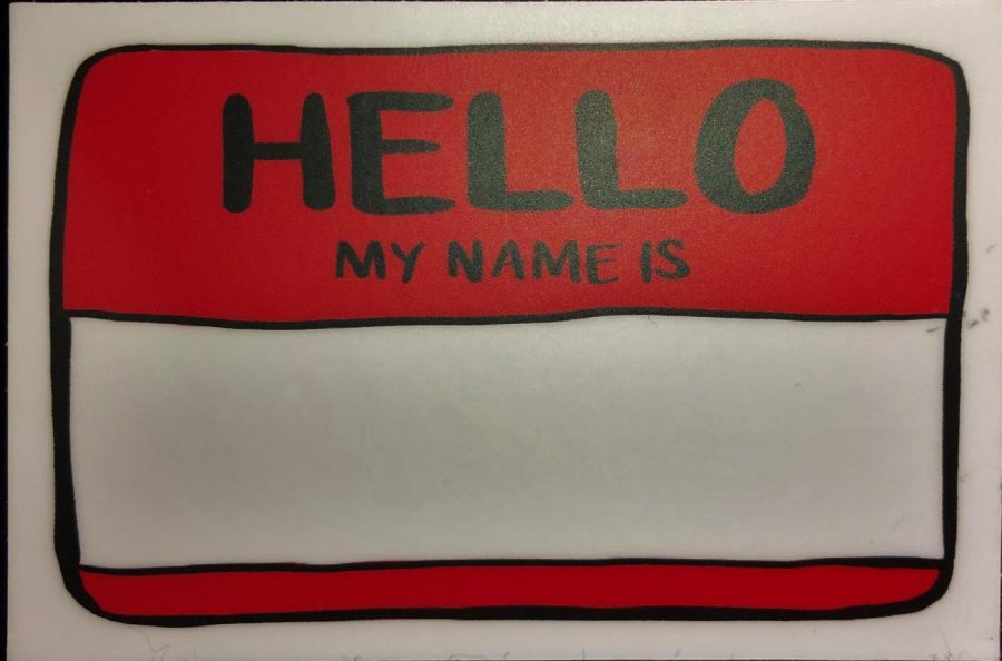Hello my name is....