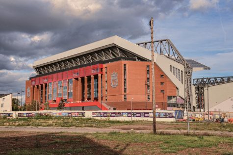 Anfield, the home stadium of Liverpool FC