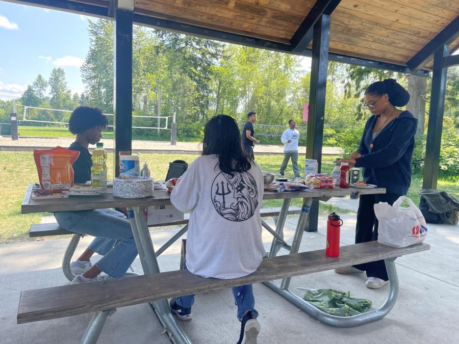 A Cookout to Celebrate the Last BSU Meeting