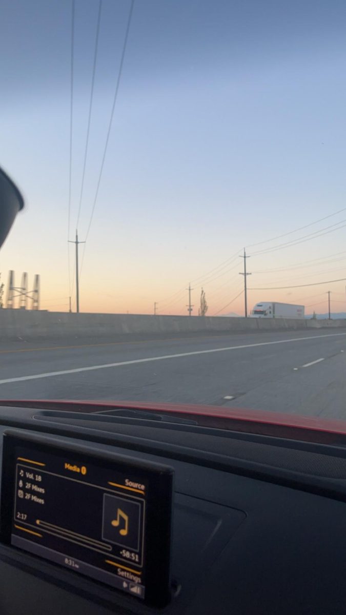 Rather than staying focused in school, seniors are enjoying their final weeks with their friends, like spending the evening driving around.