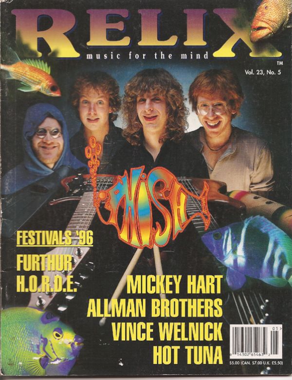 Relix Magazine, Volume 23, Number 5